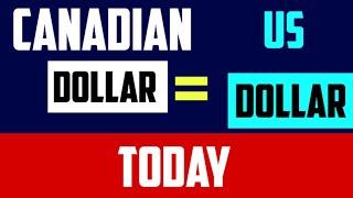 1 Canadian Dollar to US dollar TODAY 10 MAY 2024 1 cad to usd