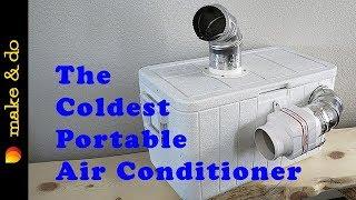 Homemade Portable Air Conditioner DIY - Coldest One Yet