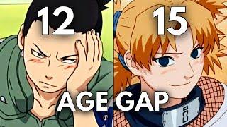 Age Differences In Naruto Couples