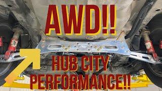 Hub city performance AWD rear diff mount install
