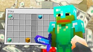 Offering new players massive overpay for their worthless items…  HYPIXEL SKYBLOCK