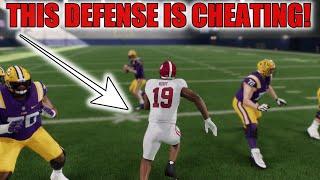 THIS IS THE BEST DEFENSE IN COLLEGE FOOTBALL 25 THIS IS CHEATING
