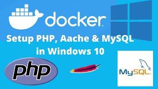 Docker Tutorials on Windows Docker image php.7.4-apache pull and run part2