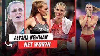 Alysha Newman claims bronze Maude Charron silver  alysha newman net worth  alysha newman height