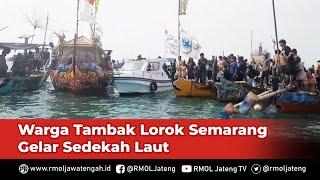 Warga Tambak Lorok Semarang Gelar Sedekah Laut