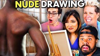 Adults Create Nude Art For The First Time  React