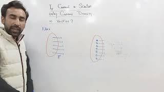 Why Current Density is Vector?