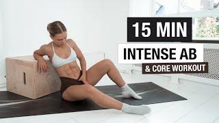 15 MIN INTENSE CORE & AB WORKOUT