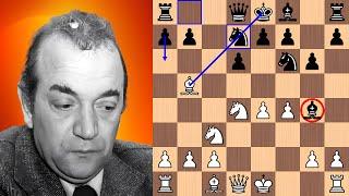 Viktor Korchnoi tames young Spasskys Dragon in 12 moves