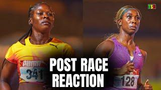 Shericka Jackson and Shelly-Ann Fraser-Pryce SAID THIS after their 10.84s and 10.94s Run