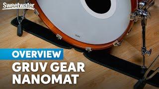 Gruv Gear NanoMat No More Hauling Heavy Rugs with Your Drums