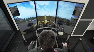 Komatsu simulators a realistic training experience