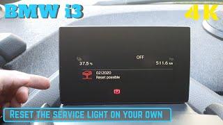 BMW i3 Reset Service Light  warning