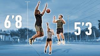 Short Vs Tall Basketball 1v1 Game for $1000