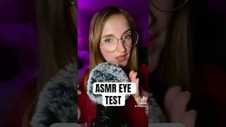 ASMR EYE TEST  #asmr #asmreyeexam #asmrroleplaying #asmrsounds
