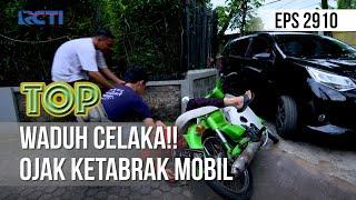 Waduh Celaka Ojak Ketabrak Mobil - TUKANG OJEK PENGKOLAN