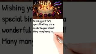 Happy Birthday Wishes For Everyone  Birthday Wishes For Someone Special #shorts #happybirthday