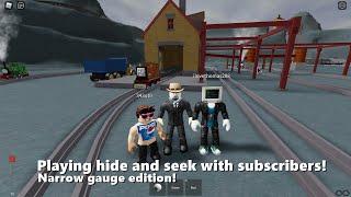 The Cool Beans Railway 3 Playing hide and seek with subscribers