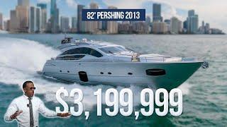 82 Pershing Yacht Walkthrough MILAGROS