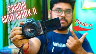 Best camera For Youtube  Canon M50 Mark ii unboxing and review  best camera 2023