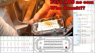 2011 Ford F150 5L - U0121 - No com with ABS - How to determine network type & check CAN bus