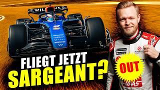 Wilder F1 Fahrermarkt 2025 Magnussen ist raus Fliegt Sargeant oder Perez als nächstes?