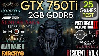 GTX 750 Ti In Mid 2024 - Test In 25 Games - Does Its Preform Well In 2024 ?