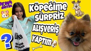 Deniz Pet Shop’da Köpeğine Sürpriz Alışveriş Yaptı Neler Aldık?  Eğlenceli Çocuk Videosu