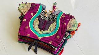 my designer blouse collection  latest blouse designs