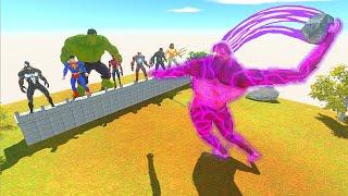ULTRAVIOLET Mutant TITANS Attack City - Team Super Heroes FIGHT BACK To Defend The Wall -EPIC BATTLE
