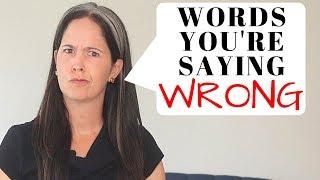 English Words You’re Probably Mispronouncing  Difficult English Pronunciation  Rachel’s English