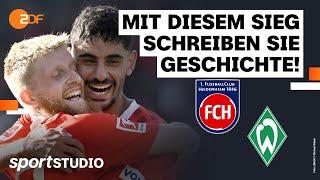 1. FC Heidenheim – SV Werder Bremen  Bundesliga 4. Spieltag Saison 202324  sportstudio