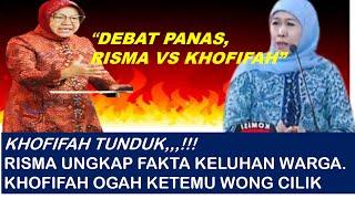 TERDESAK KHOFIFAH JANJI BISA PERBAIKI JALAN DALAM 1 X 24 JAM.#debat  #calongubernur #jawatimur