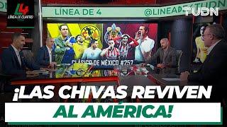 ¡El América se las ingenió aprovechó la que tuvo y ganó el Clásico a Chivas  Resumen Línea de 4