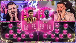 Bayern MANE vs Dortmund ADEYEMI  FIFA 22 Squad Builder Battle  vs Proownez