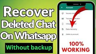 How to Recover Deleted Messages on WhatsApp Without Backup in 2023 5 Year Old Chats