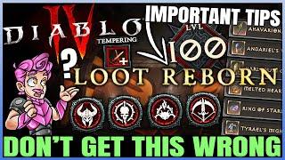 Diablo 4 - Dont Miss THIS - 24 IMPORTANT Season 4 Changes & Tips - Best OP S4 Start Guide & More