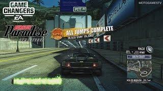 Burnout Paradise Remastered - All 15 Big Surf Island Mega Jumps Locations Guide