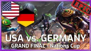 GRAND FINAL Germany vs. USA - Nations Cup - Heroes of the Storm