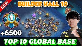 *AFTER UPDATE* BH10 TOP10 GLOBAL BASE WITH LINK  BH10 +6400 TROPHY  BH10 BASE LAYOUT 2024