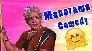 Manorama Tamil Comedy Scenes  Pandiarajan  S S Chandran  Visu  Tamil Comedy Collection