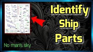 How to identify ship parts - no mans sky