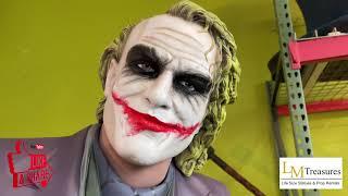 Joker Life Size Statue From The Dark Knight Heath Ledger 11