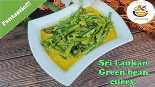 Sri Lankan Green Bean CurryGreen Beans CurryGreen Beans Coconut Milk RecipeSriLankan Bonchi Curry
