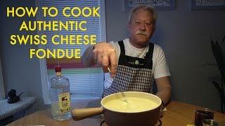 How to Make a Swiss Gruyere Cheese Fondue