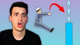 BOTTLE FLIPPING IS HARD... Happy Wheels