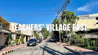 4K Teachers’ Village East Diliman Walking  A Peaceful Barangay in Quezon City Philippines