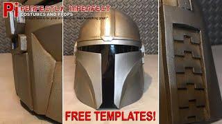 How to make a Mandalorian Helmet. FREE templates