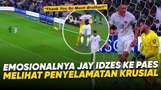 Dipeluk Begitu Emosionalnya  Momen Maarten Paes Selamatkan Gawang Indonesia dan Dipeluk Jay Idzes