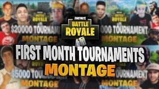 First Four $20000 YouTuberStreamer Friday Fortnite Tournaments Montage